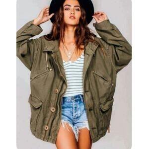 Free People Joshua Tree Anorak Coat Jacket
